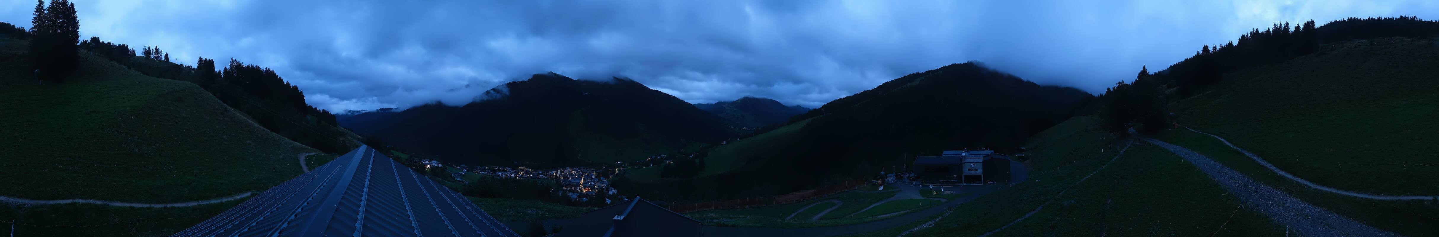 Archiv Foto Webcam Saalbach - Blick von der Maisalm