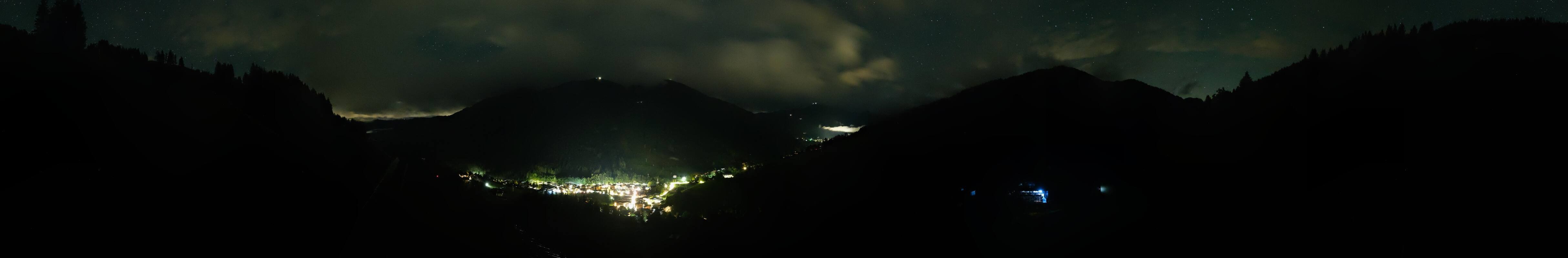 Archived image Webcam Saalbach - View from the Maisalm