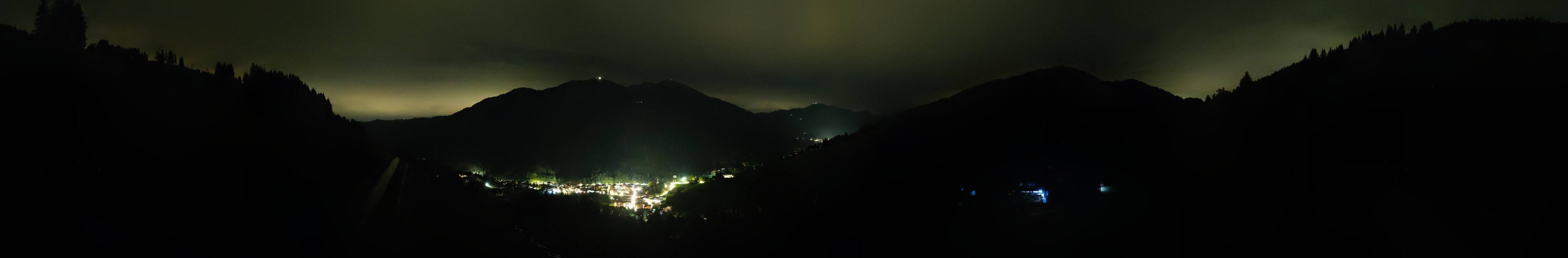 Archiv Foto Webcam Saalbach - Blick von der Maisalm