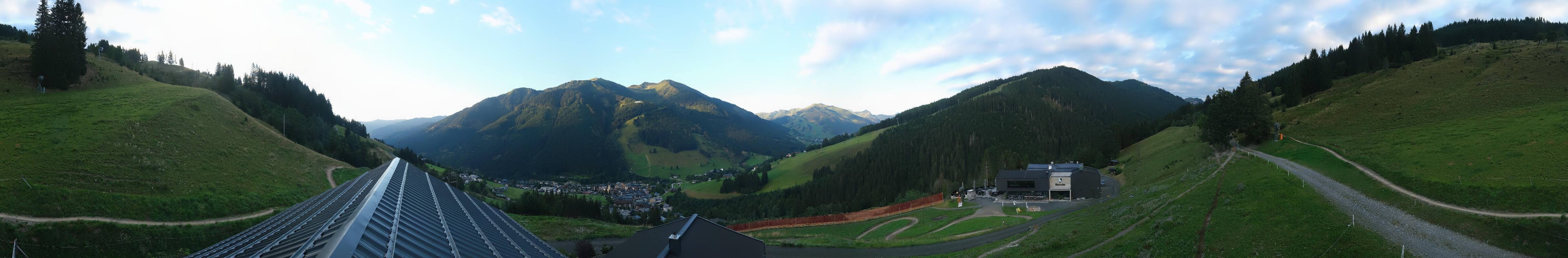 Archiv Foto Webcam Saalbach - Blick von der Maisalm