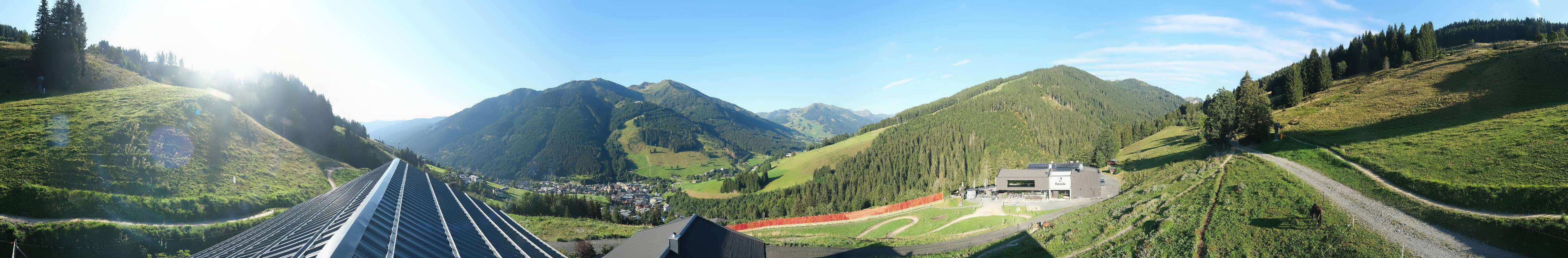 Archiv Foto Webcam Saalbach - Blick von der Maisalm