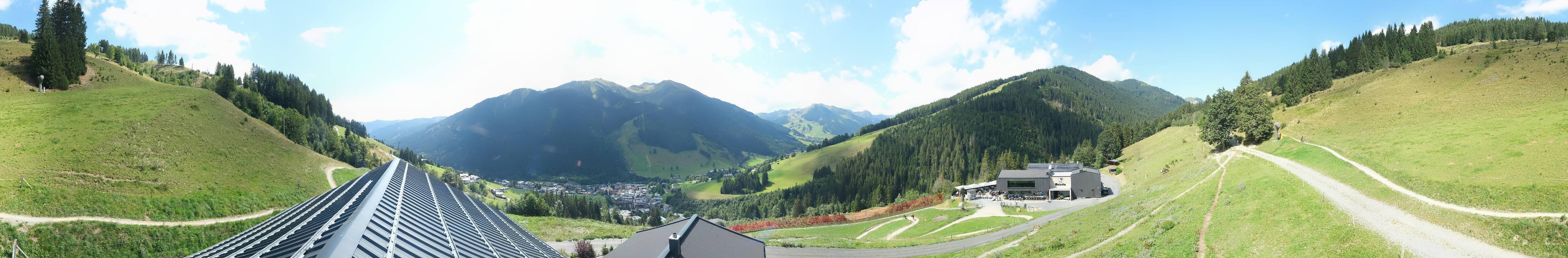 Archiv Foto Webcam Saalbach - Blick von der Maisalm