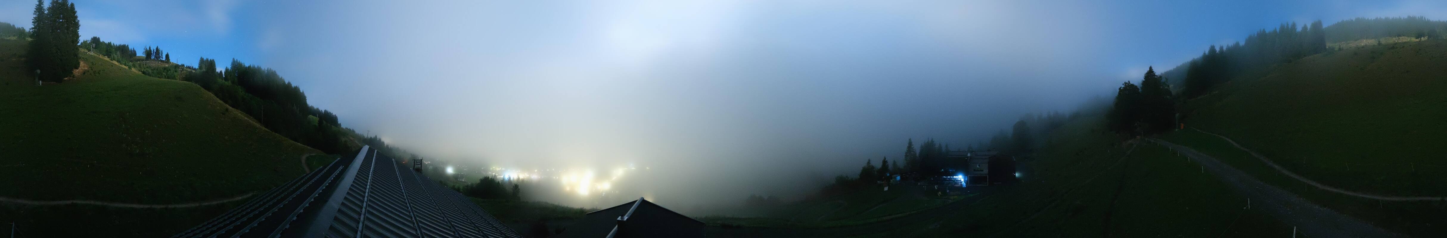 Archiv Foto Webcam Saalbach - Blick von der Maisalm