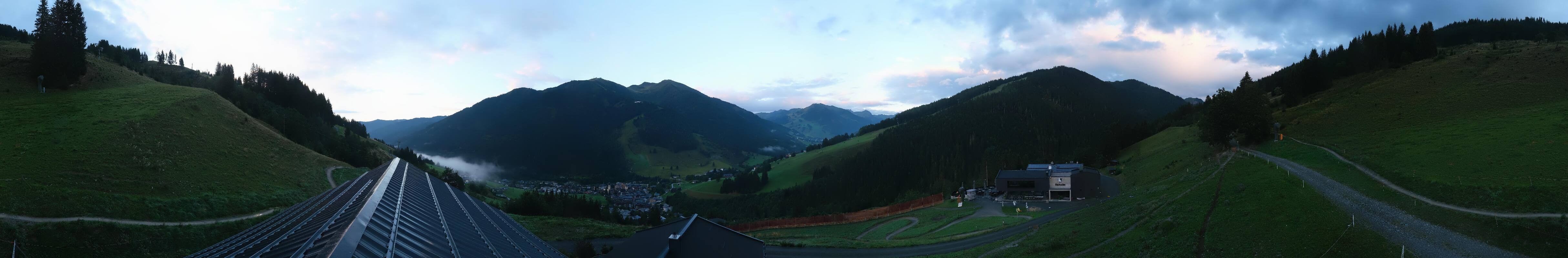 Archiv Foto Webcam Saalbach - Blick von der Maisalm