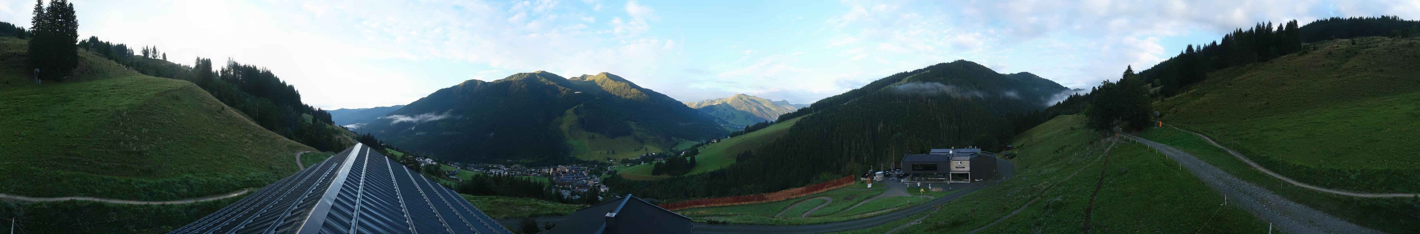 Archiv Foto Webcam Saalbach - Blick von der Maisalm