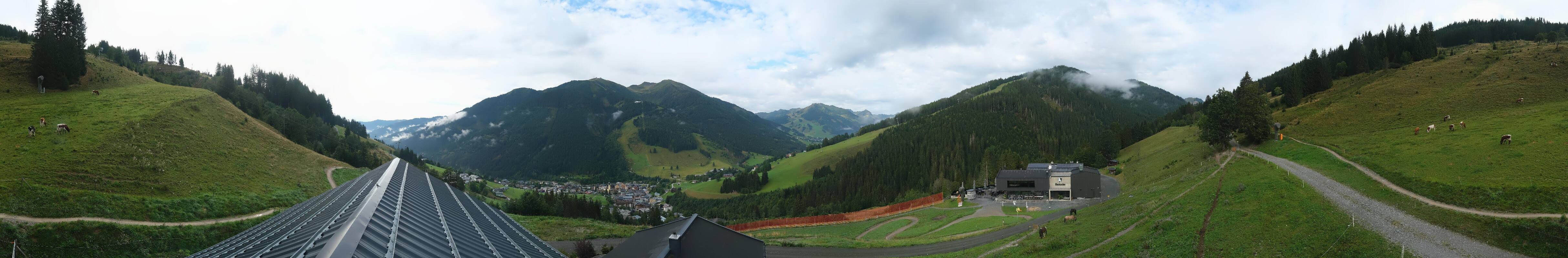 Archiv Foto Webcam Saalbach - Blick von der Maisalm