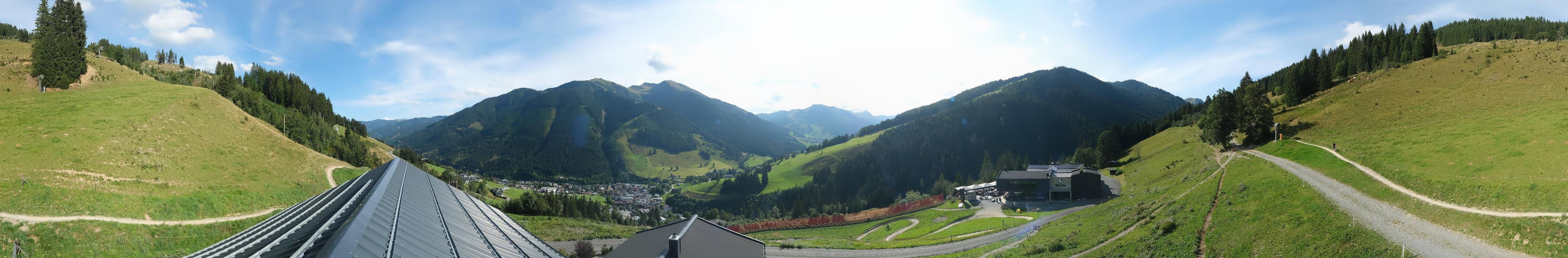 Archiv Foto Webcam Saalbach - Blick von der Maisalm