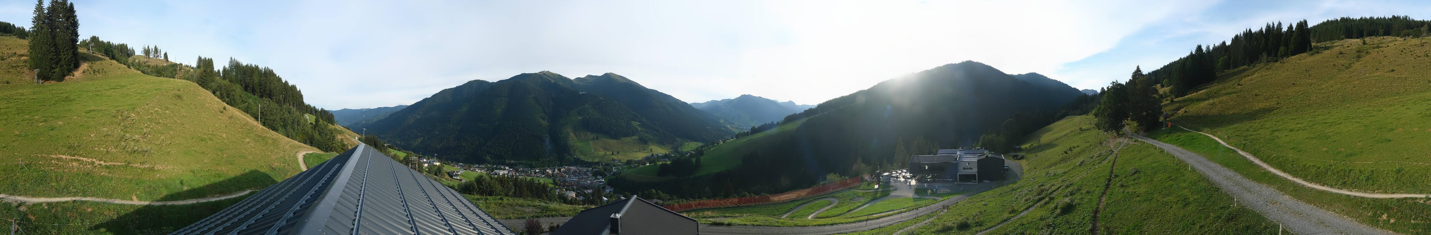 Archiv Foto Webcam Saalbach - Blick von der Maisalm