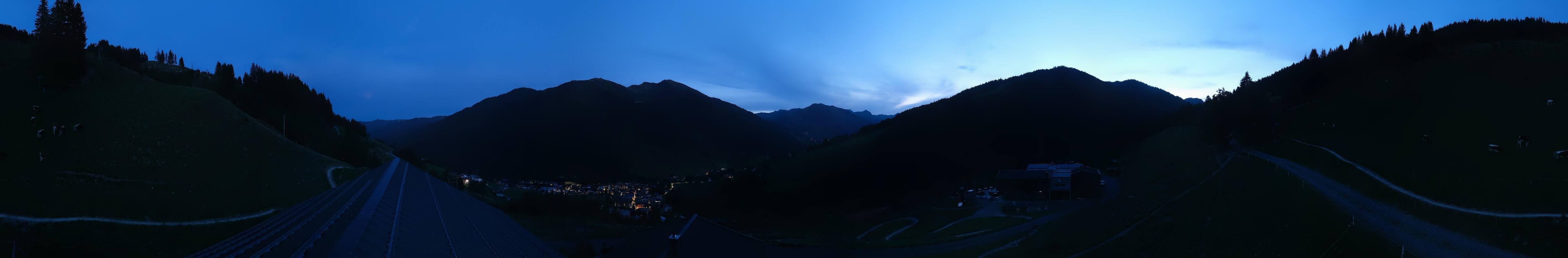 Archiv Foto Webcam Saalbach - Blick von der Maisalm