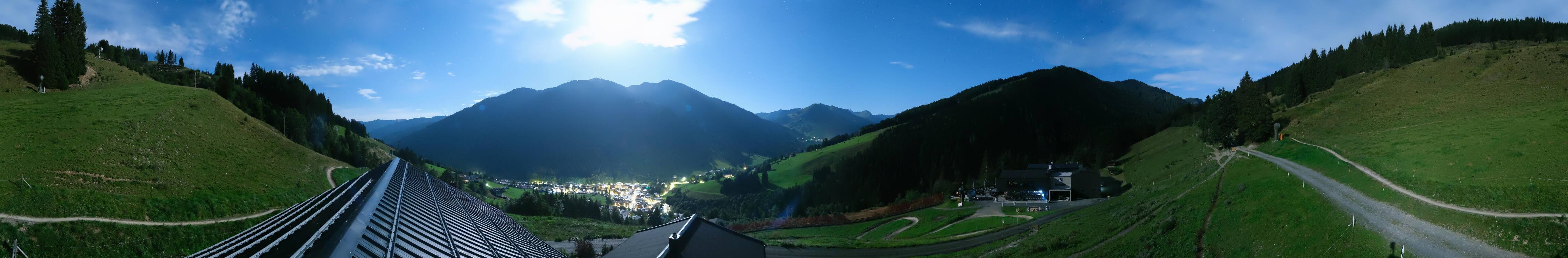 Archiv Foto Webcam Saalbach - Blick von der Maisalm