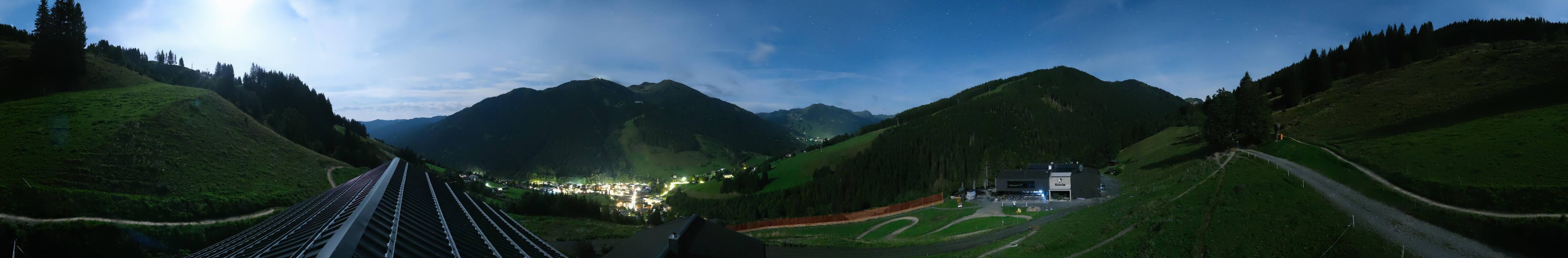 Archiv Foto Webcam Saalbach - Blick von der Maisalm