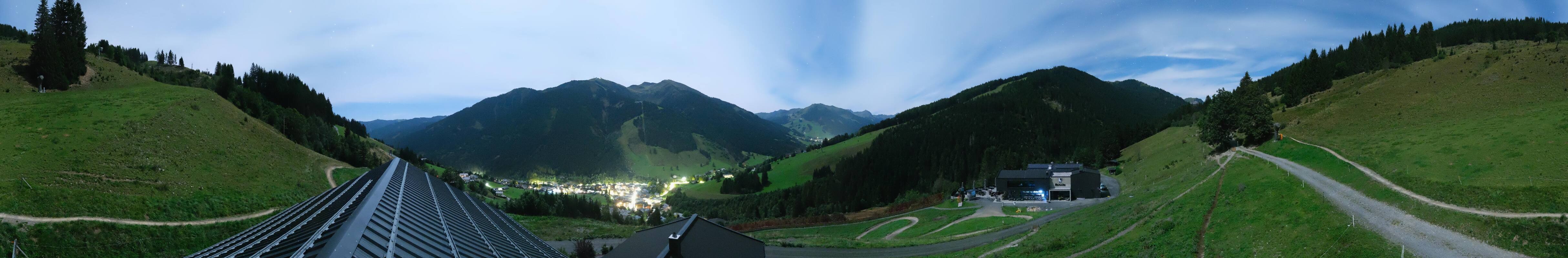 Archiv Foto Webcam Saalbach - Blick von der Maisalm