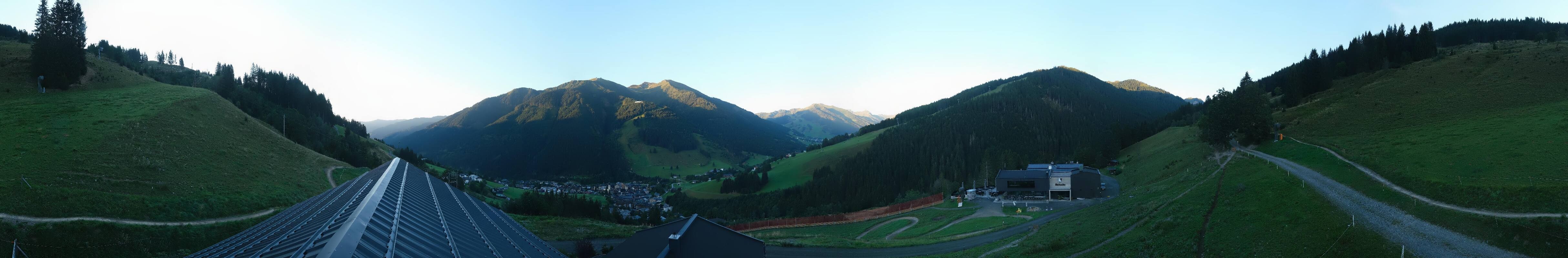 Archiv Foto Webcam Saalbach - Blick von der Maisalm