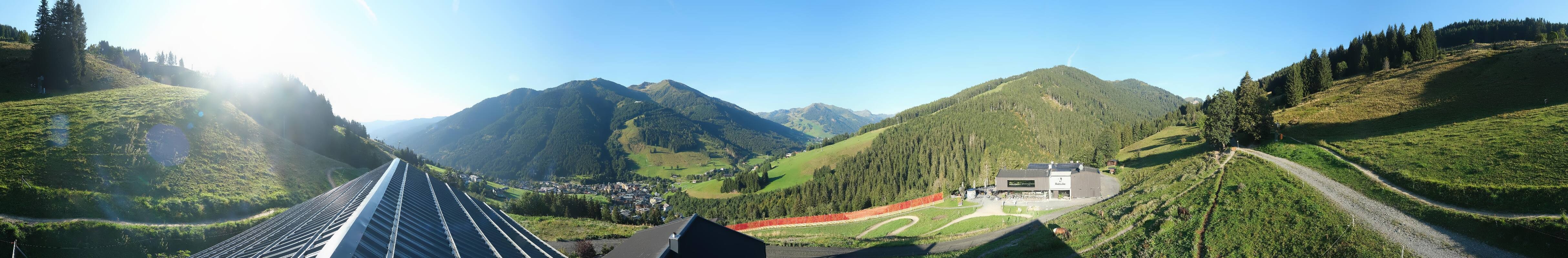 Archiv Foto Webcam Saalbach - Blick von der Maisalm