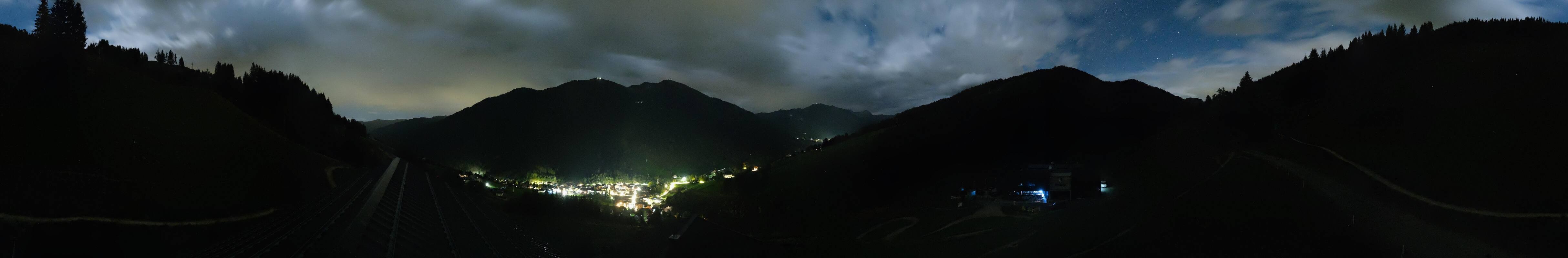 Archiv Foto Webcam Saalbach - Blick von der Maisalm