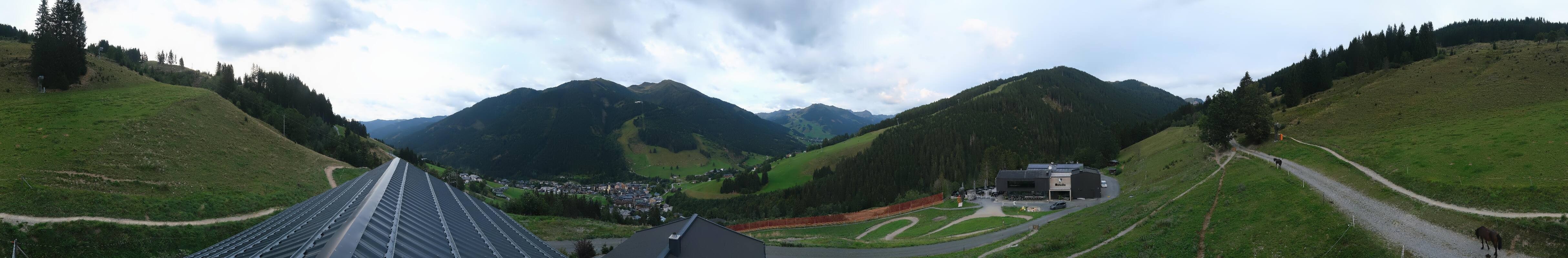 Archiv Foto Webcam Saalbach - Blick von der Maisalm