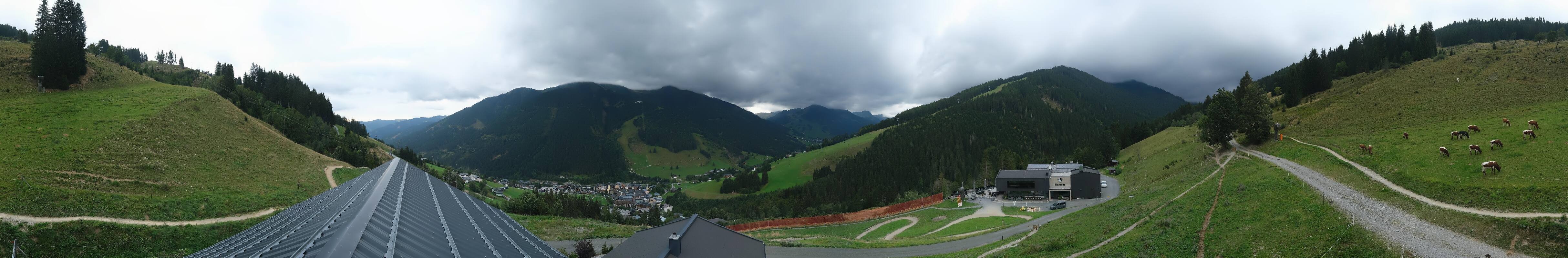 Archiv Foto Webcam Saalbach - Blick von der Maisalm