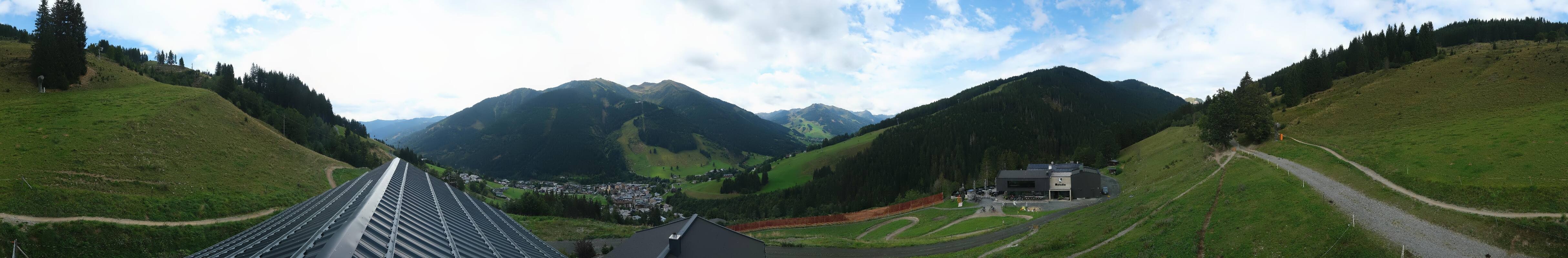 Archiv Foto Webcam Saalbach - Blick von der Maisalm