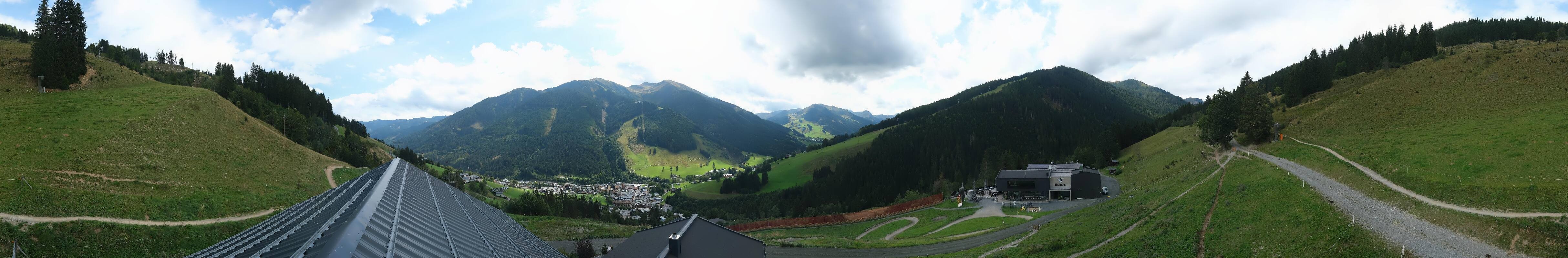 Archiv Foto Webcam Saalbach - Blick von der Maisalm