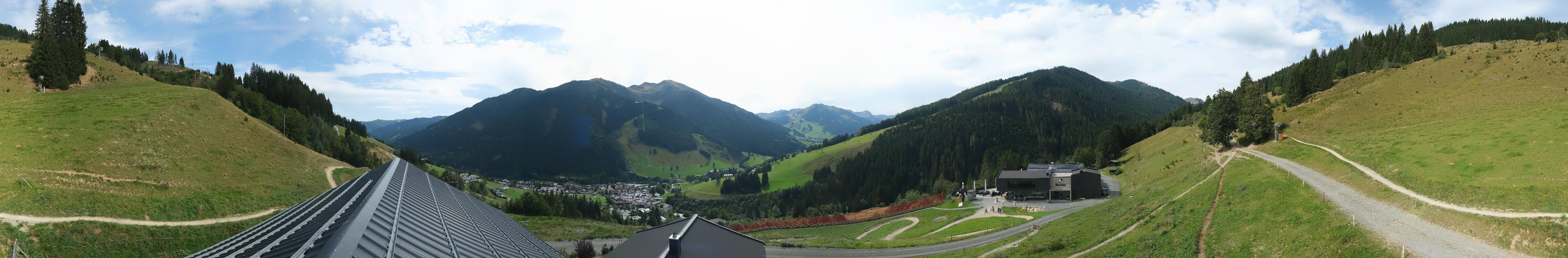 Archiv Foto Webcam Saalbach - Blick von der Maisalm