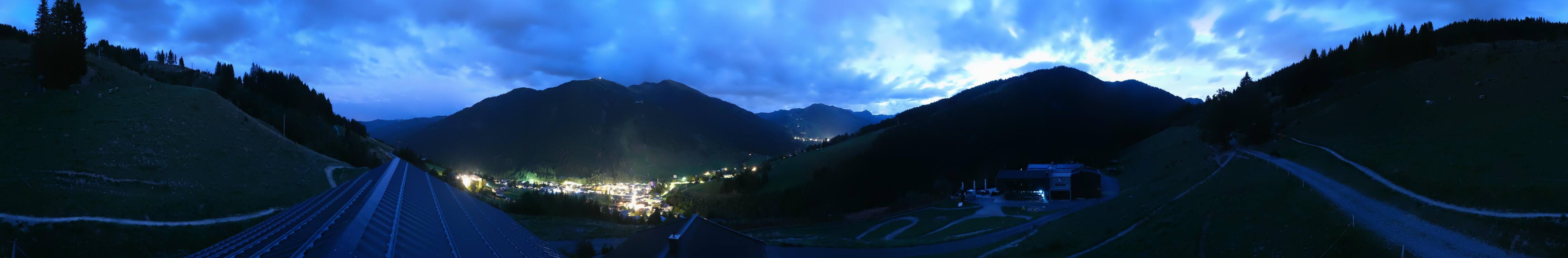 Archiv Foto Webcam Saalbach - Blick von der Maisalm