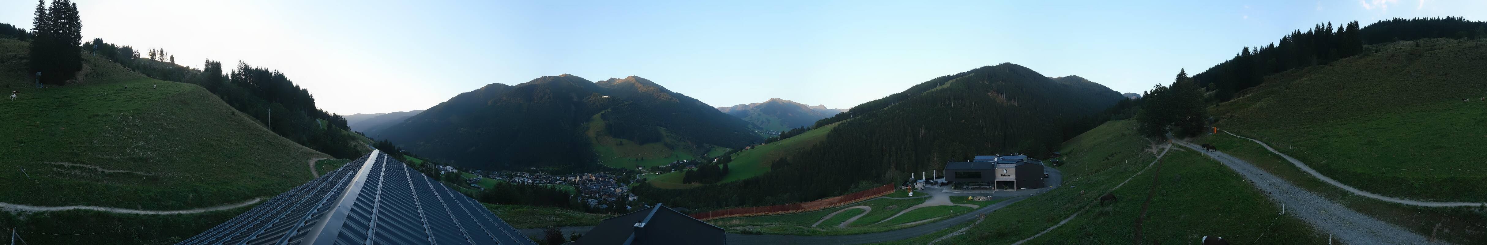 Archiv Foto Webcam Saalbach - Blick von der Maisalm