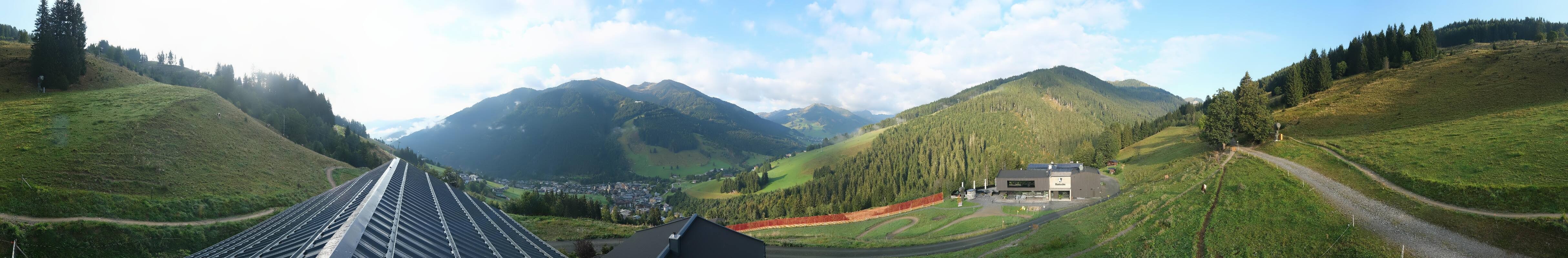 Archiv Foto Webcam Saalbach - Blick von der Maisalm