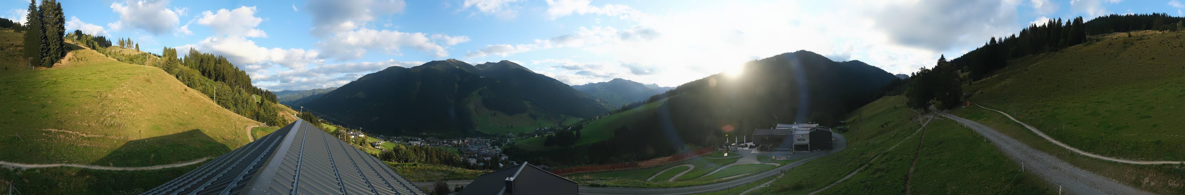 Archiv Foto Webcam Saalbach - Blick von der Maisalm