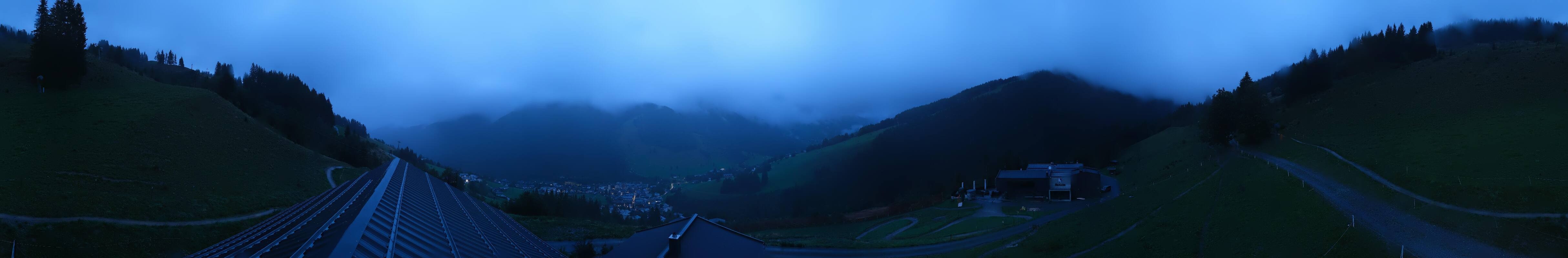 Archiv Foto Webcam Saalbach - Blick von der Maisalm