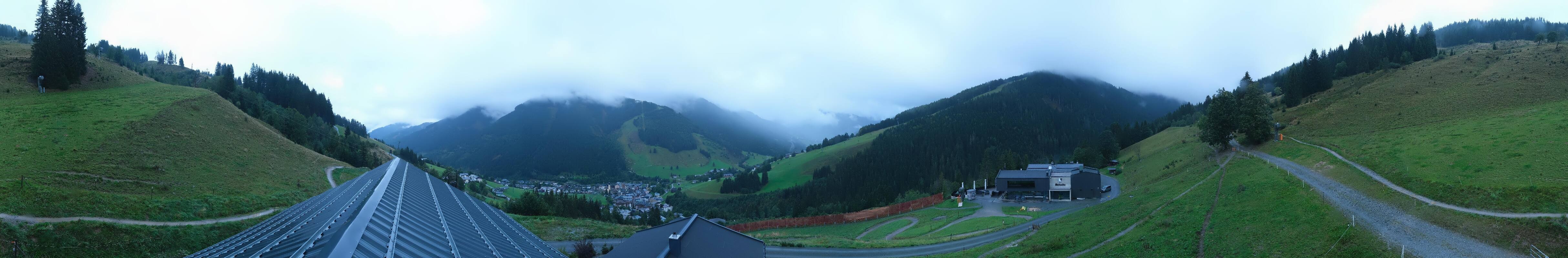 Archiv Foto Webcam Saalbach - Blick von der Maisalm