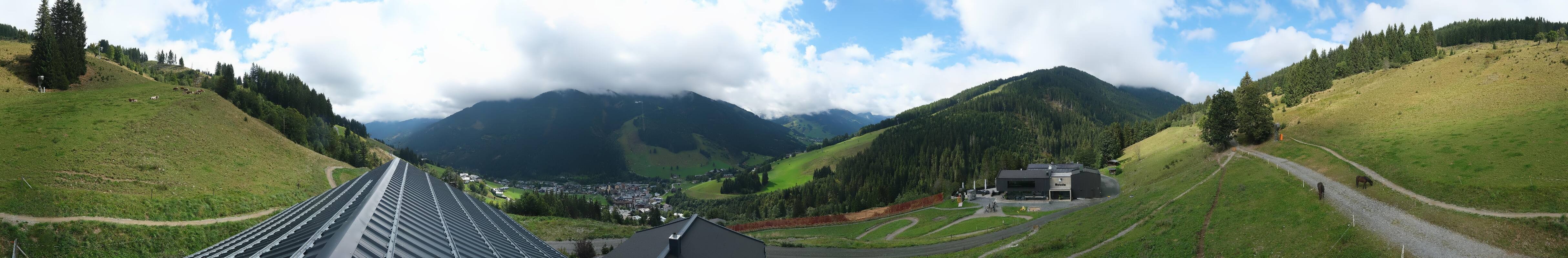 Archiv Foto Webcam Saalbach - Blick von der Maisalm