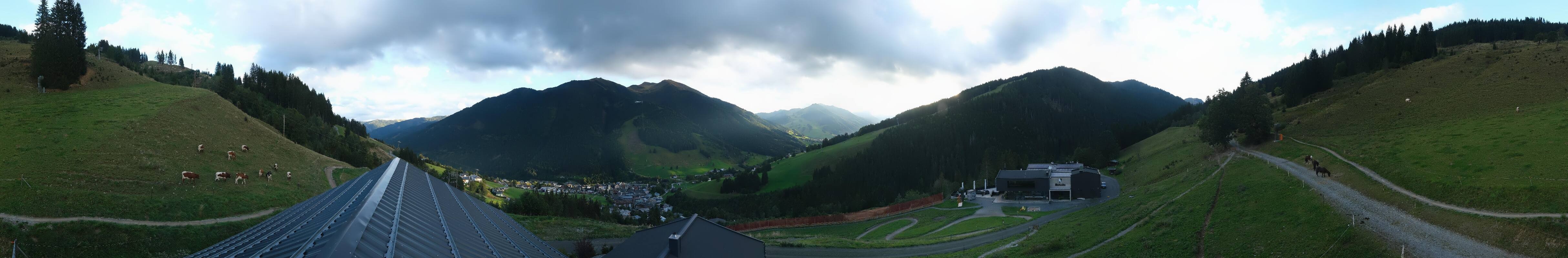 Archiv Foto Webcam Saalbach - Blick von der Maisalm