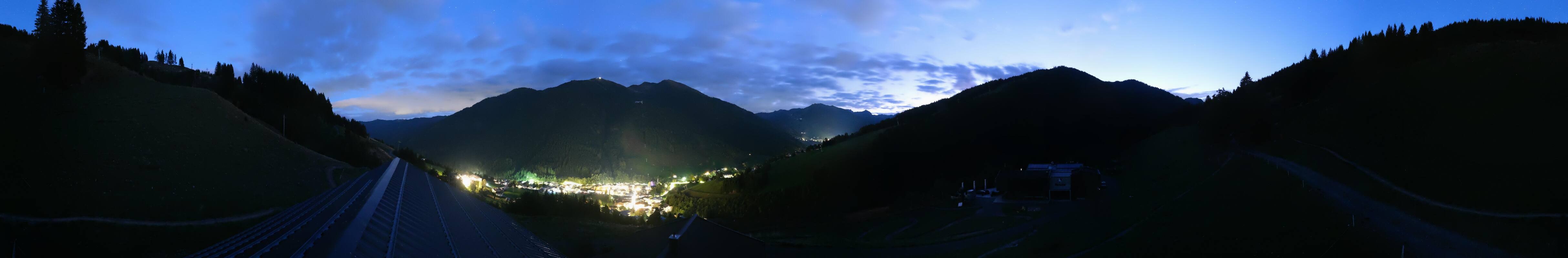 Archiv Foto Webcam Saalbach - Blick von der Maisalm