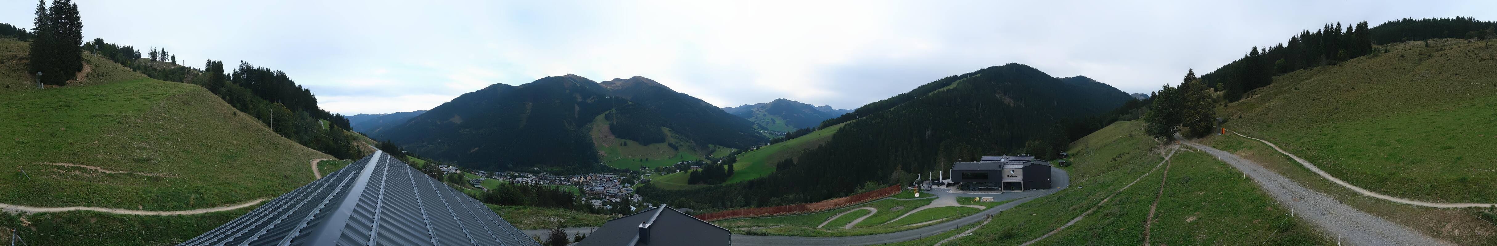 Archived image Webcam Saalbach - View from the Maisalm