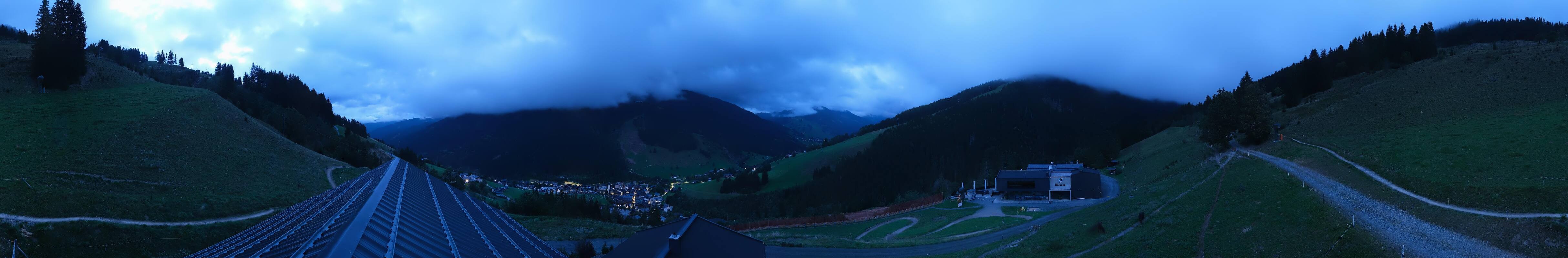 Archiv Foto Webcam Saalbach - Blick von der Maisalm