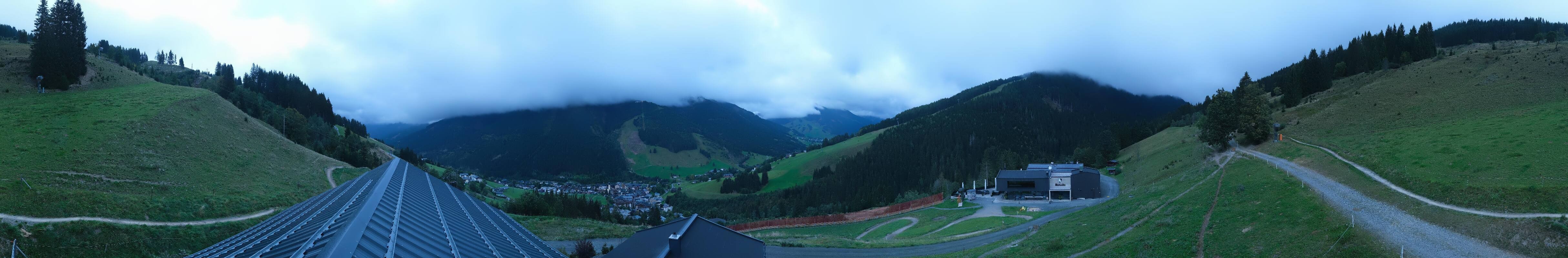 Archiv Foto Webcam Saalbach - Blick von der Maisalm