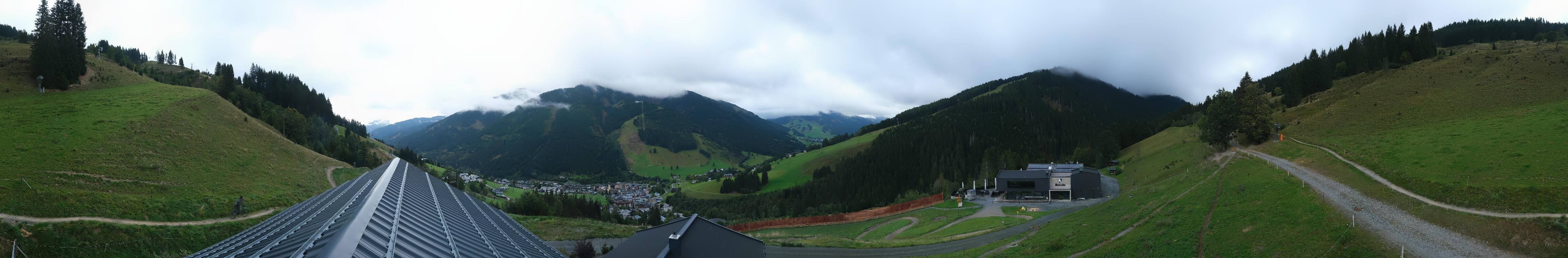 Archiv Foto Webcam Saalbach - Blick von der Maisalm