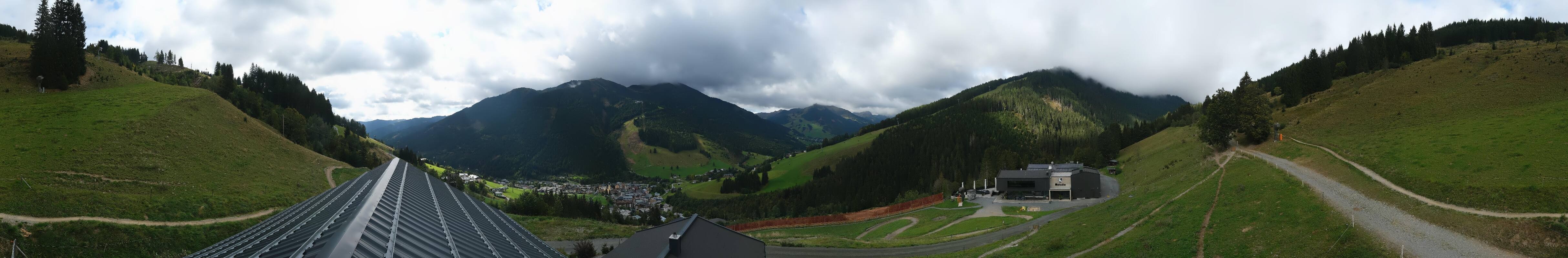 Archiv Foto Webcam Saalbach - Blick von der Maisalm