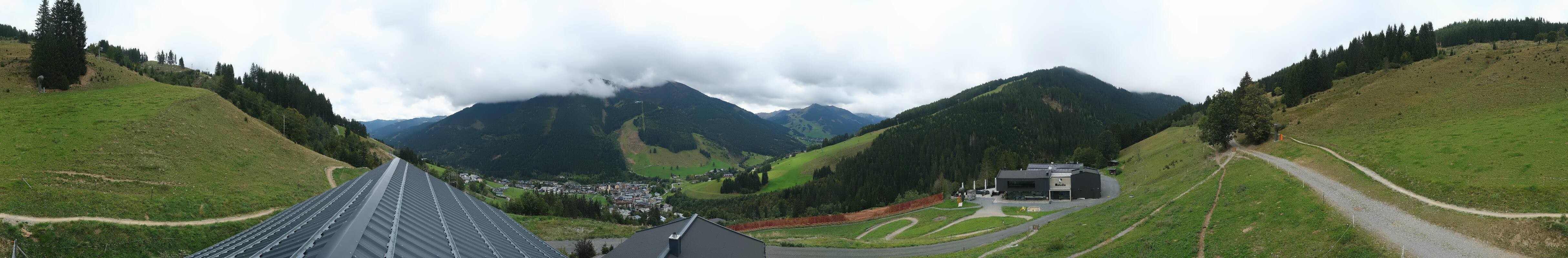 Archiv Foto Webcam Saalbach - Blick von der Maisalm