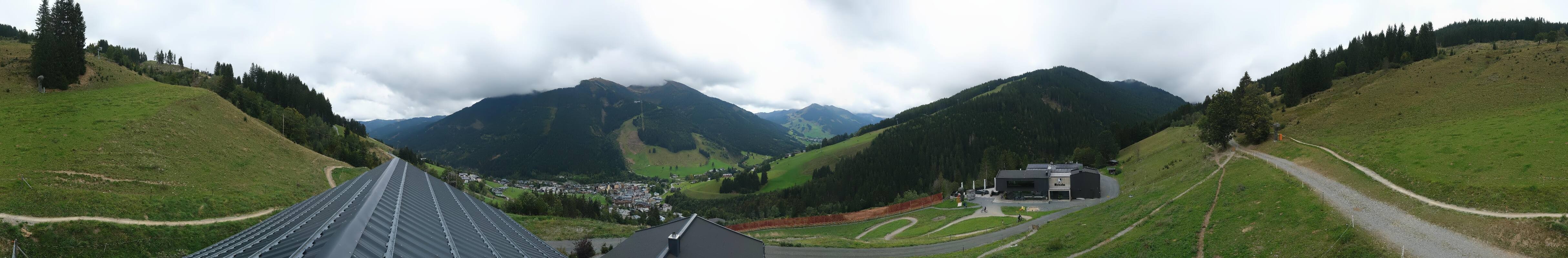 Archiv Foto Webcam Saalbach - Blick von der Maisalm