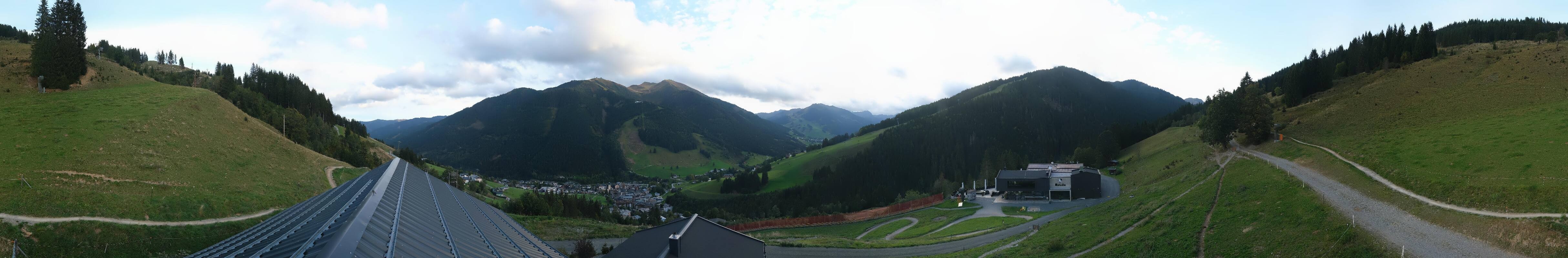 Archiv Foto Webcam Saalbach - Blick von der Maisalm