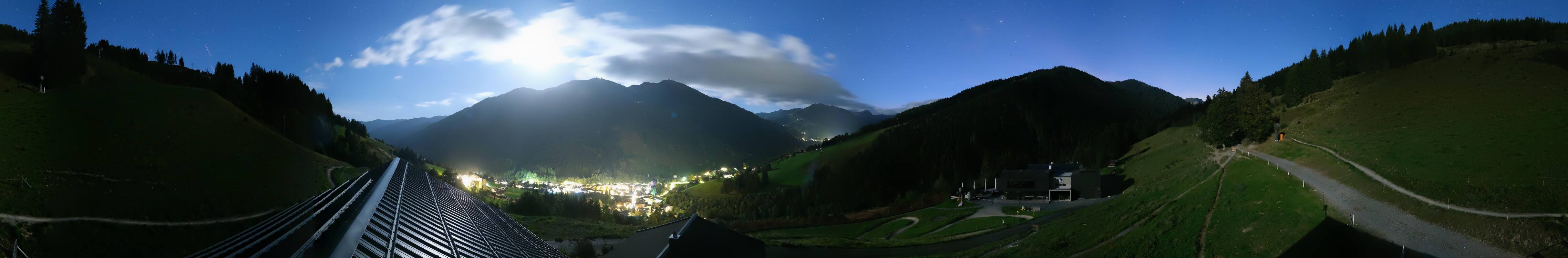 Archiv Foto Webcam Saalbach - Blick von der Maisalm