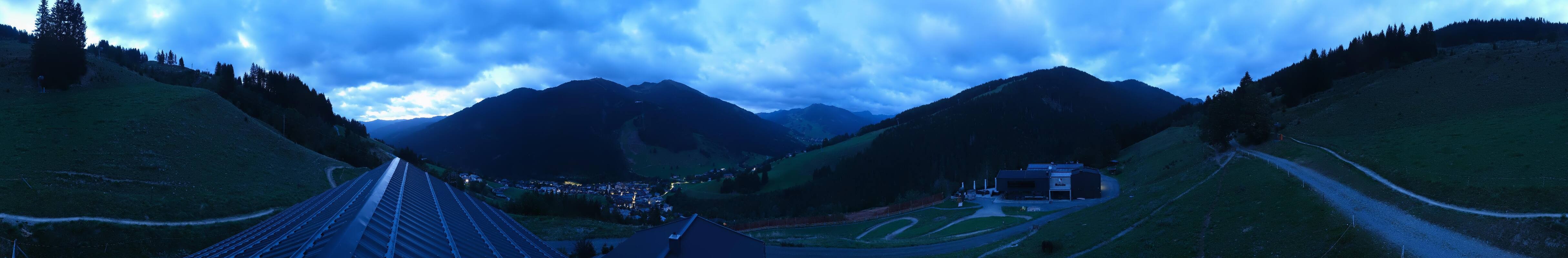Archiv Foto Webcam Saalbach - Blick von der Maisalm