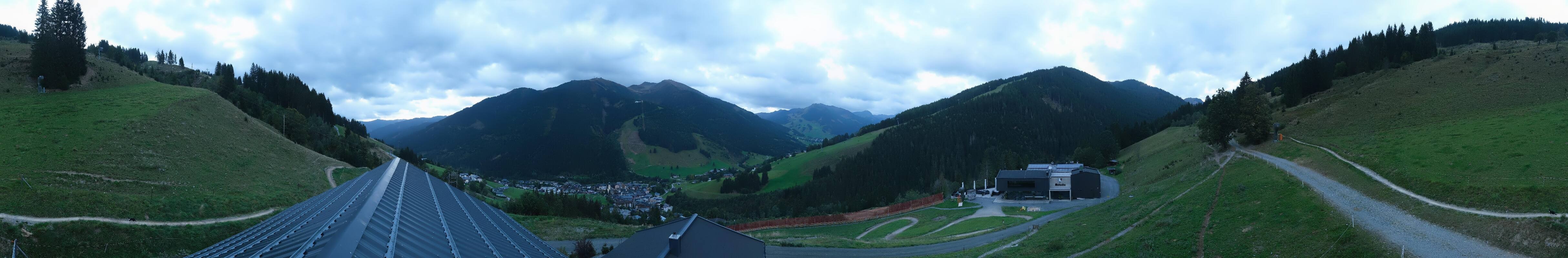 Archiv Foto Webcam Saalbach - Blick von der Maisalm