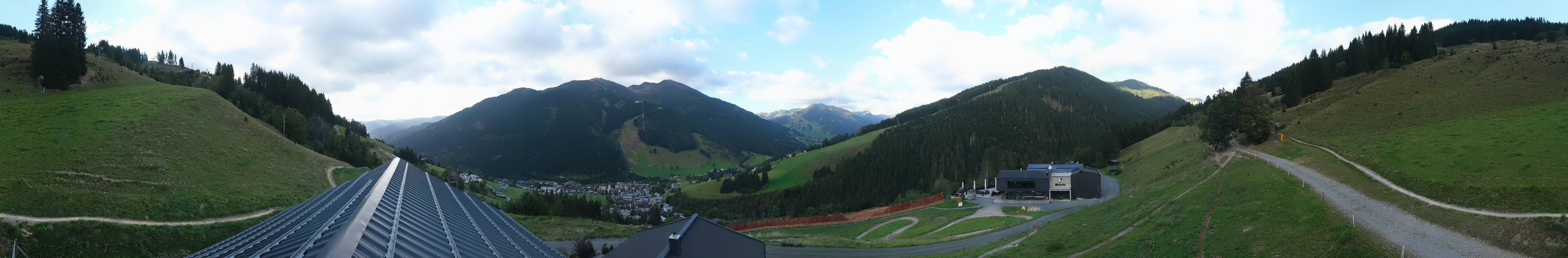 Archiv Foto Webcam Saalbach - Blick von der Maisalm