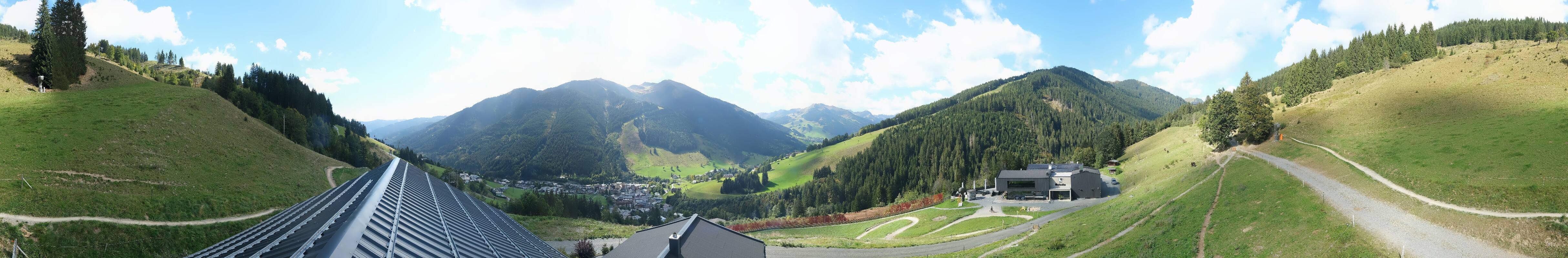 Archiv Foto Webcam Saalbach - Blick von der Maisalm