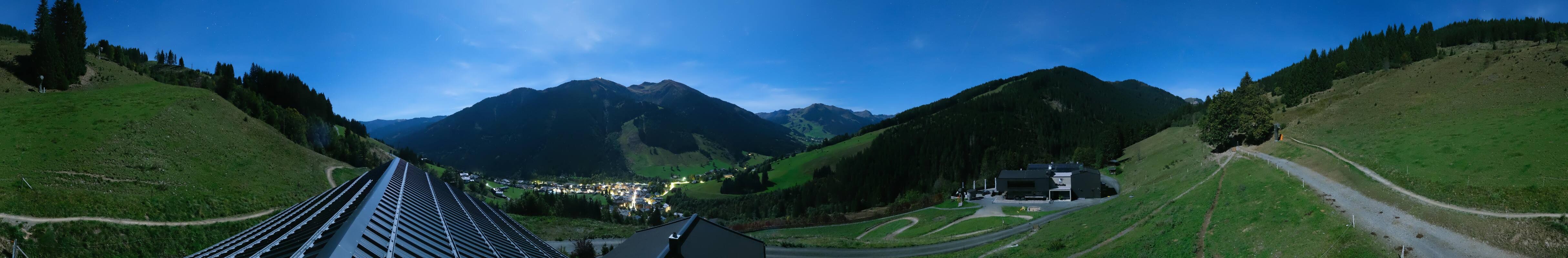 Archiv Foto Webcam Saalbach - Blick von der Maisalm