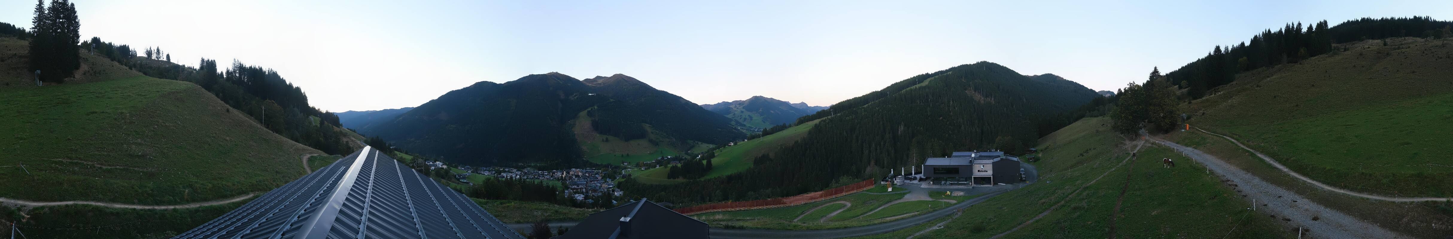 Archiv Foto Webcam Saalbach - Blick von der Maisalm