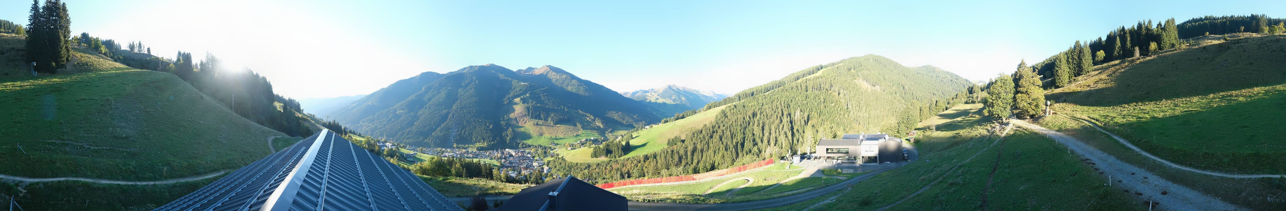 Archiv Foto Webcam Saalbach - Blick von der Maisalm