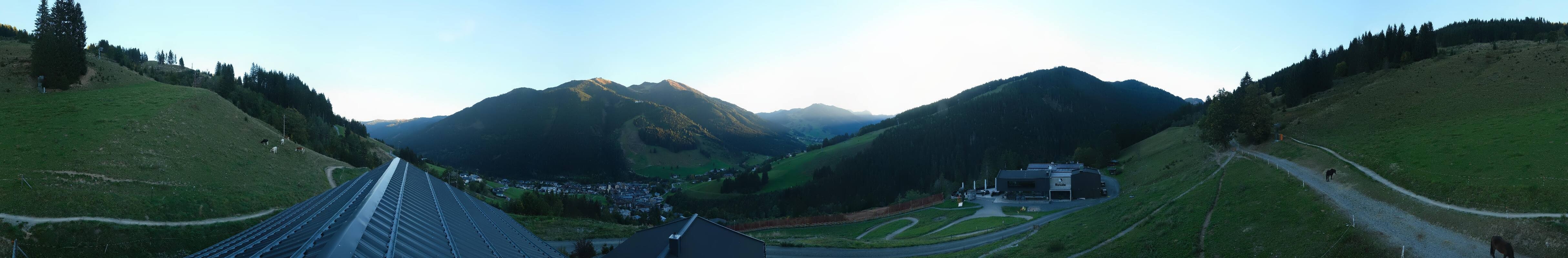 Archiv Foto Webcam Saalbach - Blick von der Maisalm